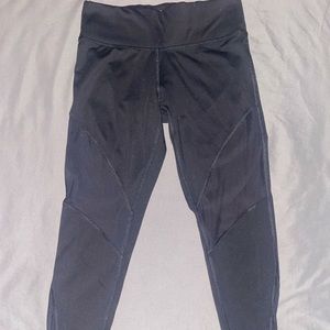 A tight and partially sheer pair of leggings from PINK. Size 0-2.